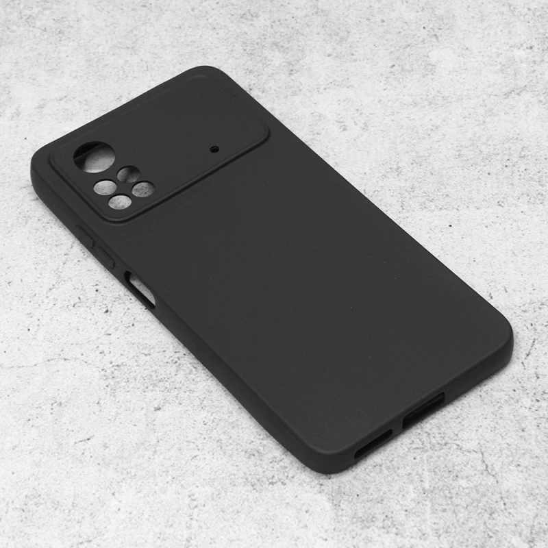 Teracell Giulietta mat crna zaštitna maska za Xiaomi Poco X4 Pro 5G