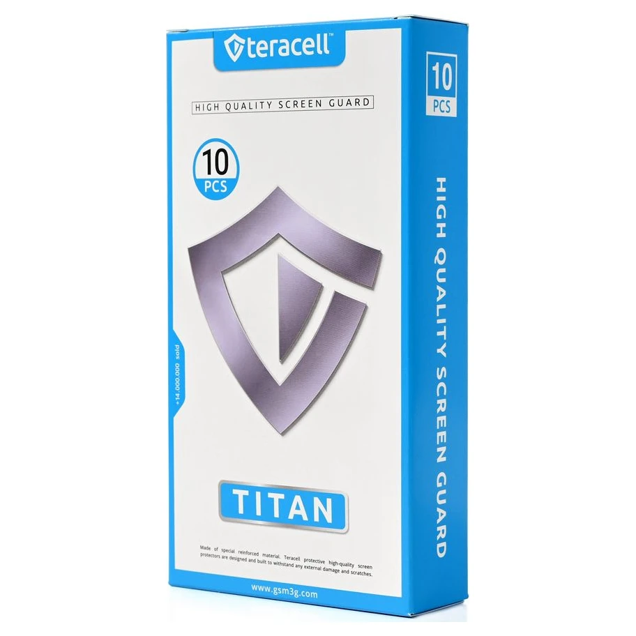 Teracell Tempered glass zaštitno staklo za iPhone 13 Pro Max i 14 Plus 6.7 - 2.5D, 10u1, crni
