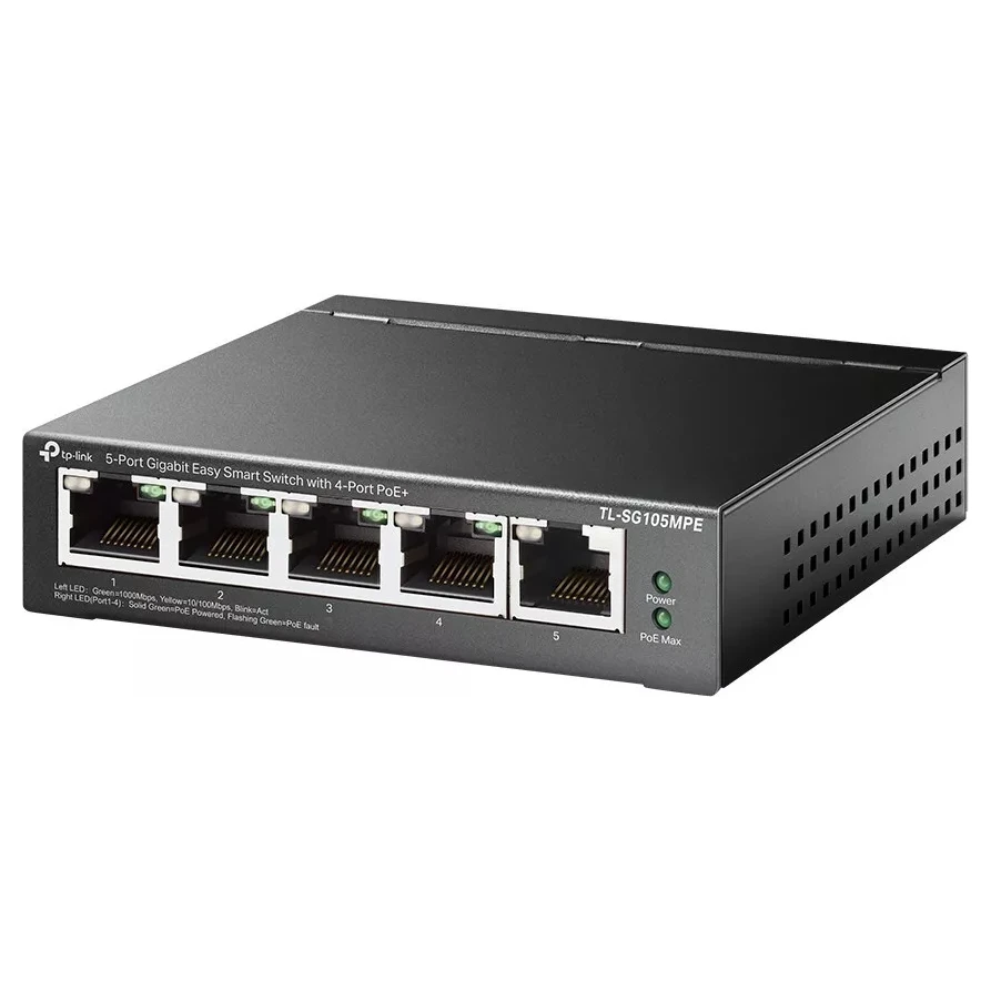 TP-Link TL-SG105MPE switch 5-portni