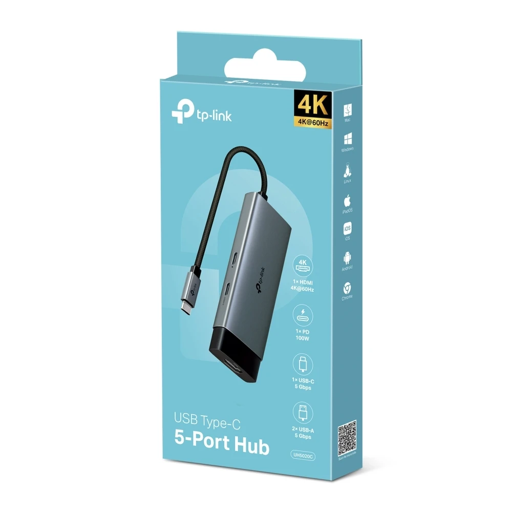 TP-Link UH5020C USB-C hub 5Gbps