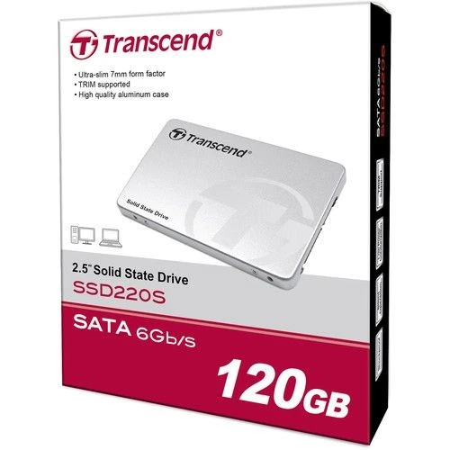 Transcend SSD220S 120GB 2.5" (TS120GSSD220S)  SSD disk