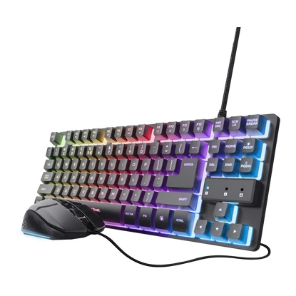Trust GXT 798 gejmerski komplet tastatura+miš crni