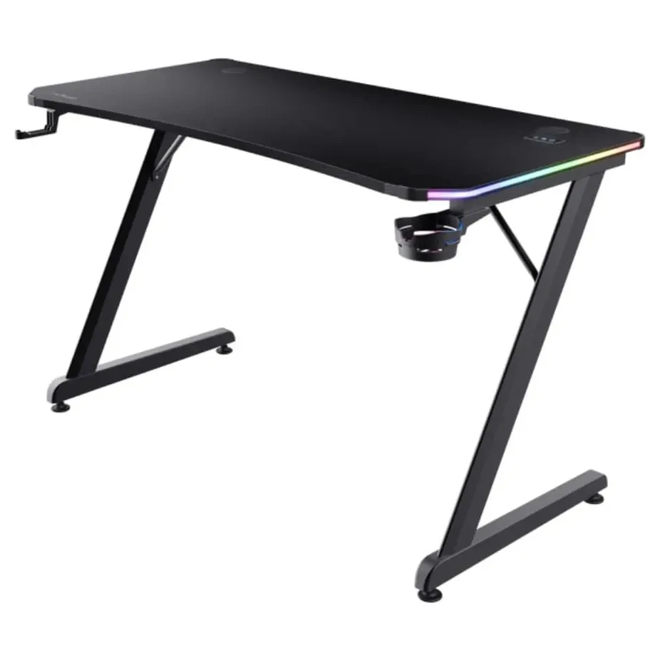 Trust GXT709 LUMINUS RGB gejmerski sto crni