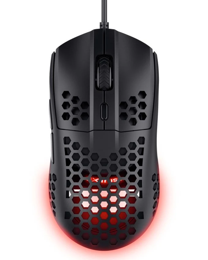 Trust GXT928 HELOX RGB gejmerski optički miš crni
