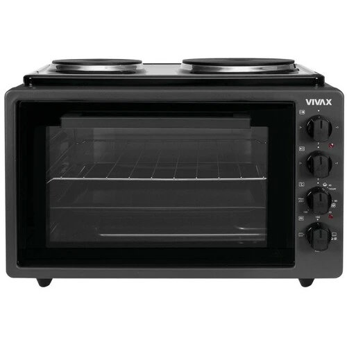 Vivax MO-4201 električni mini šporet crni 1500W