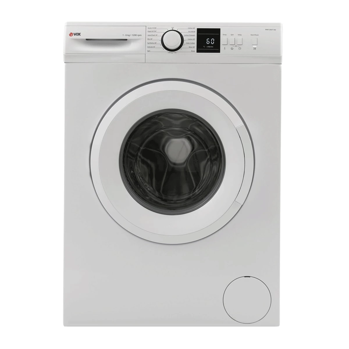 Vox WM1260-T14D veš mašina 6kg 1200 obrtaja