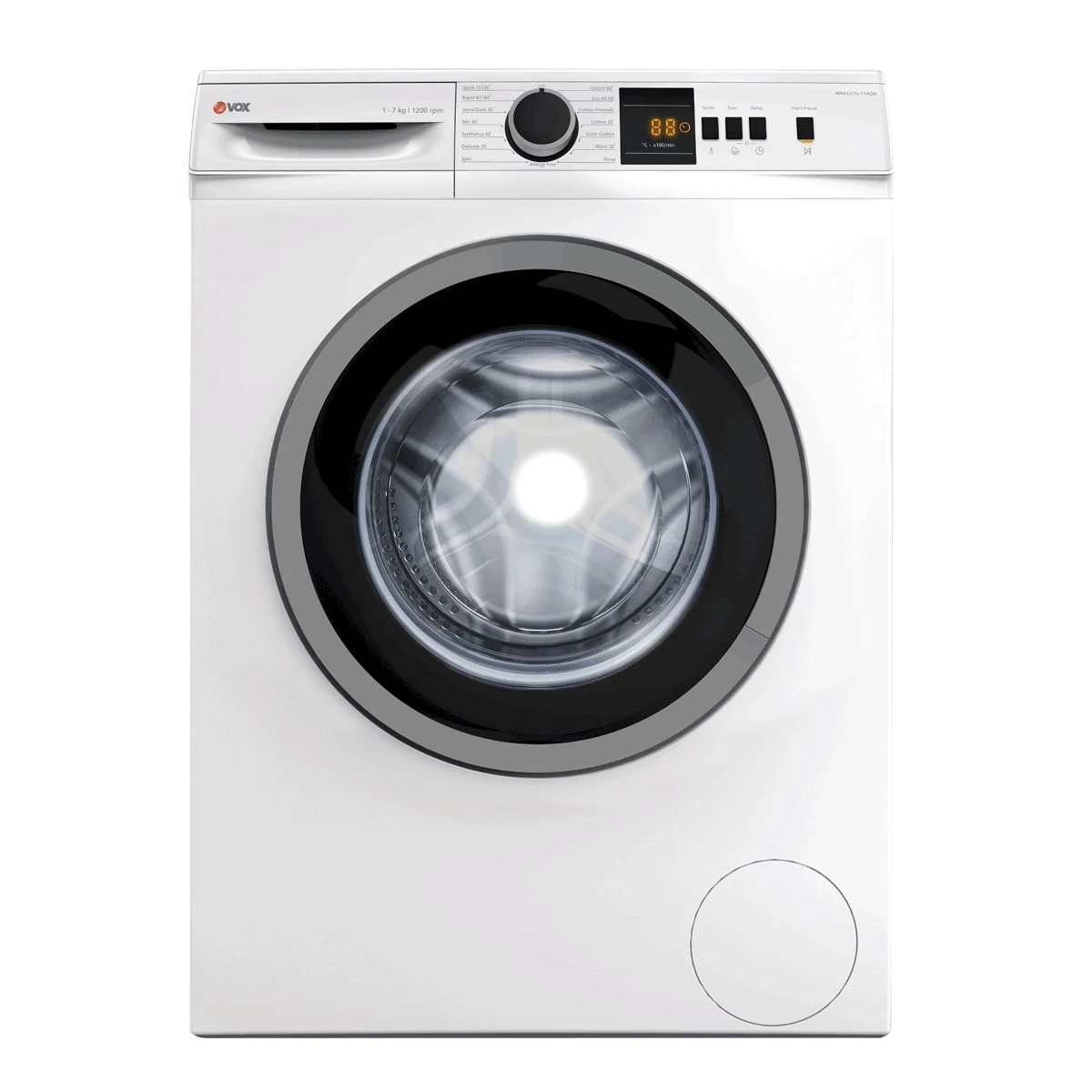 Vox WM1275-LT14QD veš mašina 7kg 1000 obrtaja