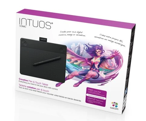 Wacom Intuos S Bluetooth Manga Edition crna grafička tabla