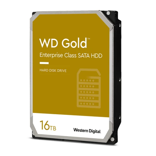 Western Digital 16TB 3.5" SATA3 (WD161KRYZ) Gold 7200RPM 512MB hard disk