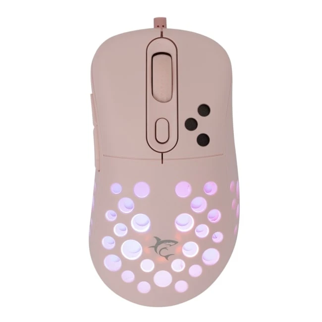 White Shark GM 5013 AZRAEL RGB 7200DPI gejmerski optički miš pink