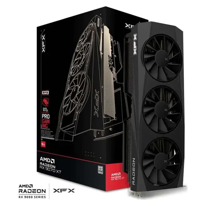 XFX Quicksilver Radeon RX9070XT Gaming (RX-97TQICKB9) grafička kartica 16GB GDDR6 256bit