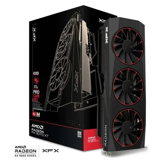 XFX Quicksilver Radeon RX9070XT Magnetic Air (RX-977MAQKB9) grafička kartica 16GB GDDR6 256bit