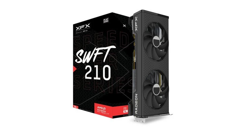XFX SPEEDSTER SWFT210 RADEON RX7600XT  grafička kartica 16GB GDDR6 128bit