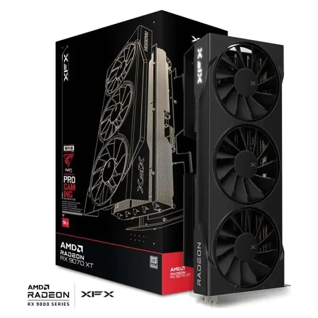 XFX Swift Radeon RX9070XT Triple Fan Gaming (RX-97TSWF3B9) grafička kartica 16GB GDDR6 256bit