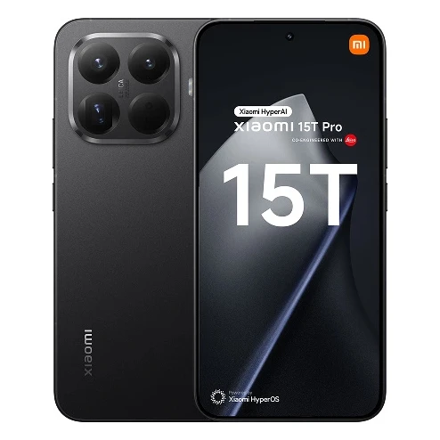 Xiaomi 15T Pro 12/512GB mobilni 6.83" Octa Core Mediatek Dimensity 9400+ Ultra 12GB 512GB 50Mpx+50Mpx+12Mpx Dual Sim crni
