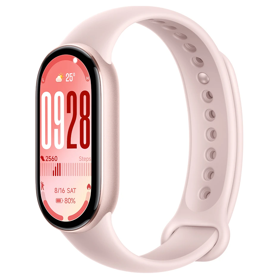 Xiaomi Smart Band 10 pametna narukvica roze