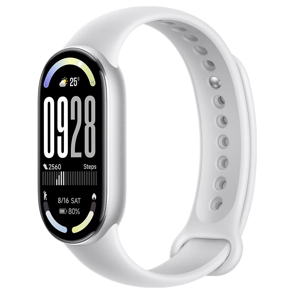 Xiaomi Smart Band 10 pametna narukvica srebrna