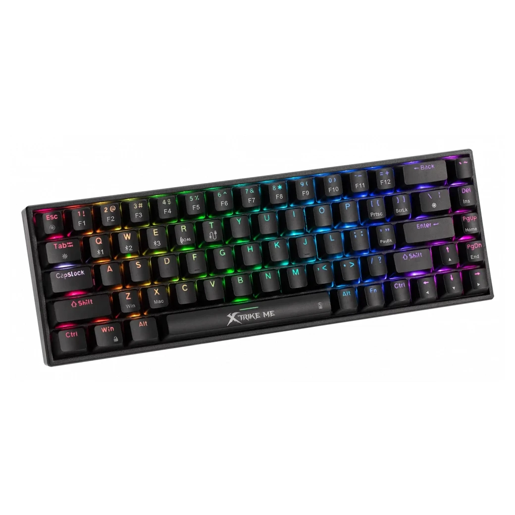 Xtrike GK993W crna mehanička gejmerska tastatura