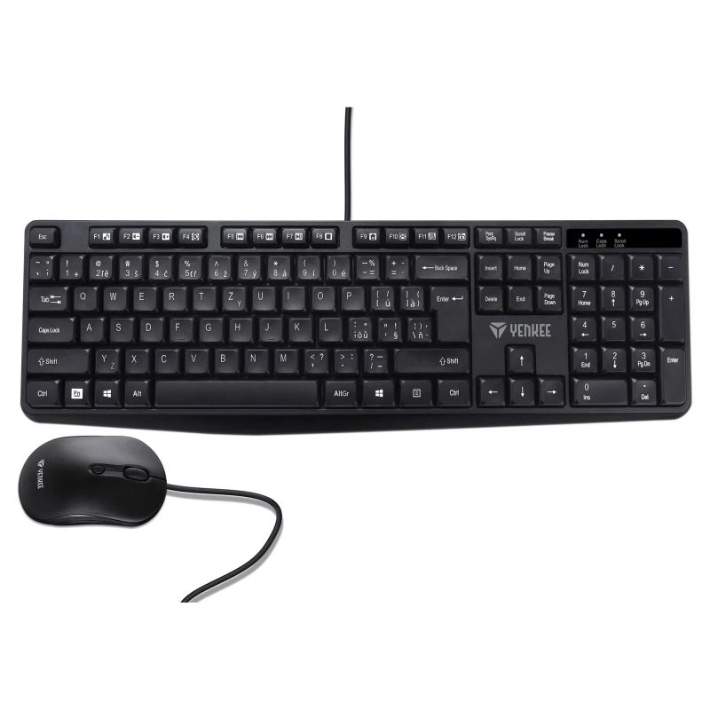 Yenkee YKM 1007CS komplet tastatura+miš crni