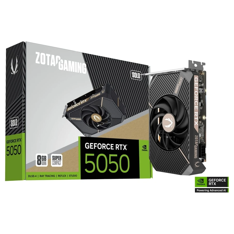 Zotac GeForce RTX5050 Solo (ZT-B50500G-10L) grafička kartica 8GB GDDR6 128bit
