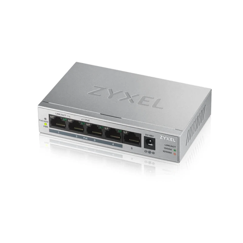 Zyxel GS1005HP-EU0101F switch 5-portni