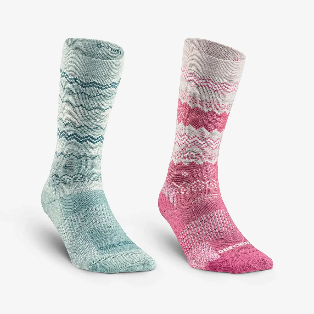 Čarape za planinarenje SH500 poluduboke tople