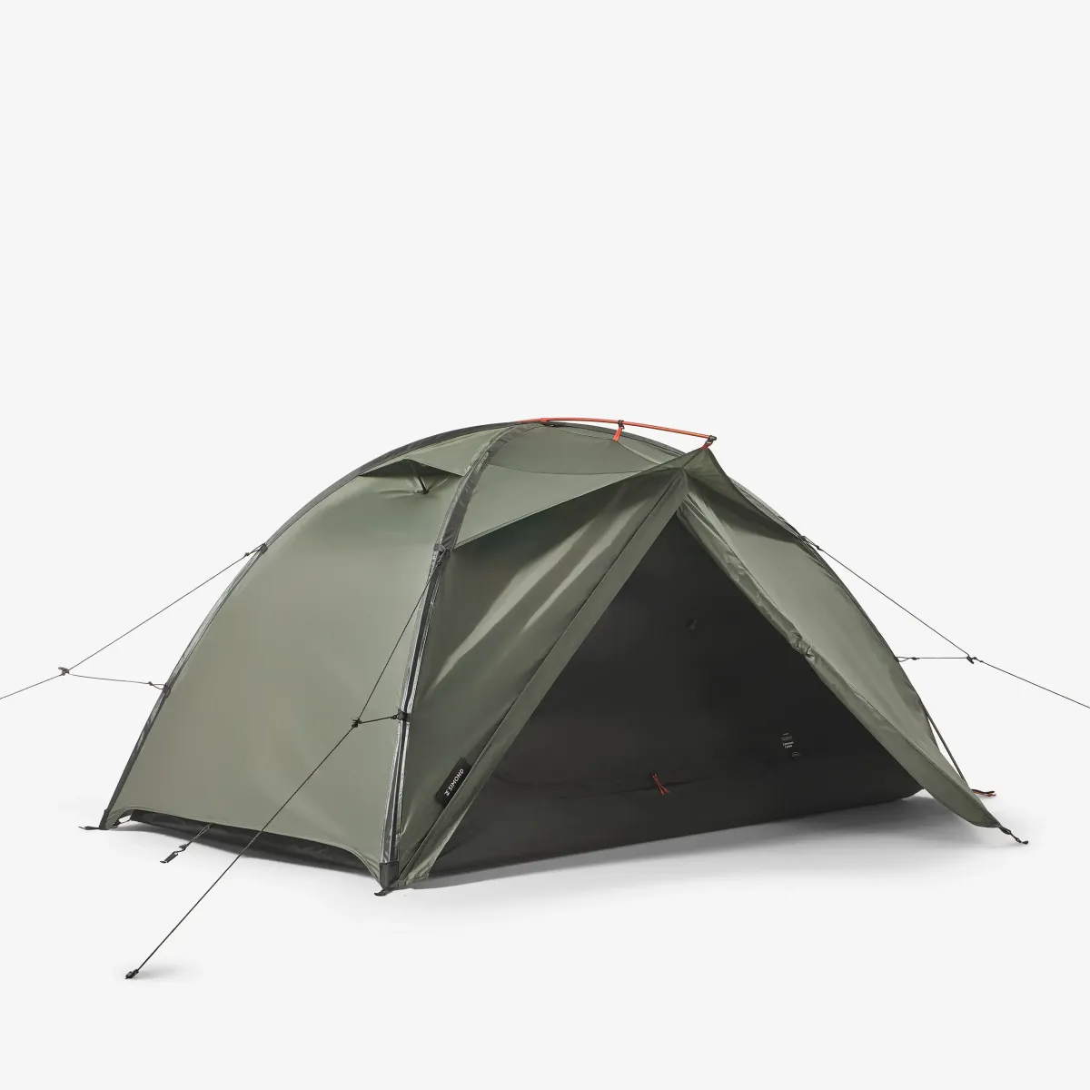 Šator za treking MT500 s kupolom za 2 osobe - kaki