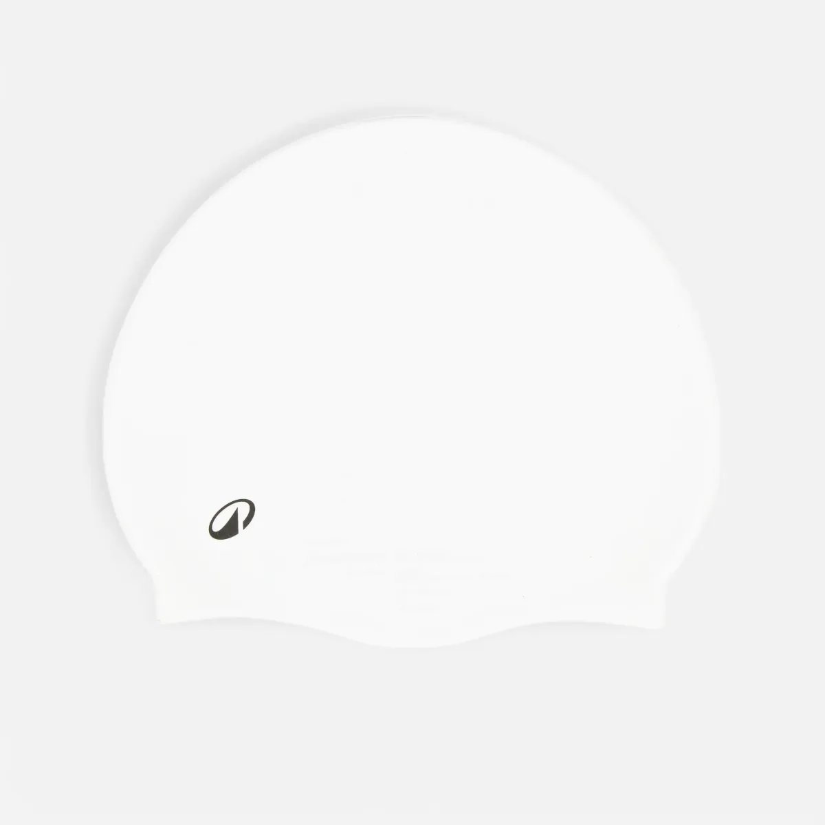 Bela silikonska kapa za plivanje