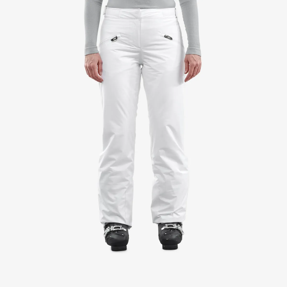Bele ženske pantalone za skijanje 180