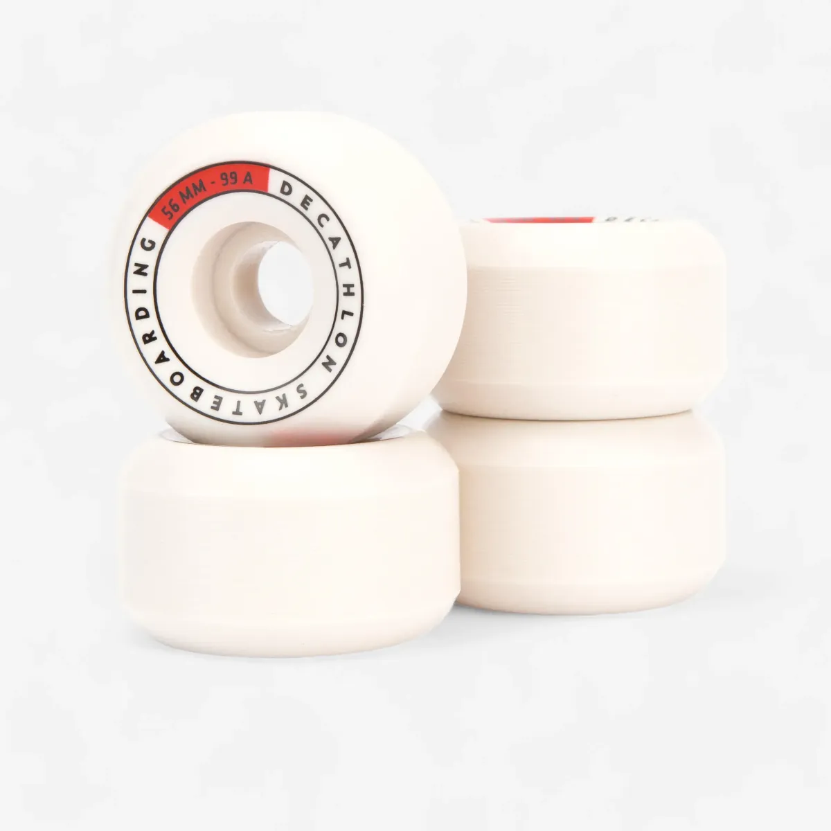 Beli točkovi za skejtbord (56 mm, 99 A, 4 komada)