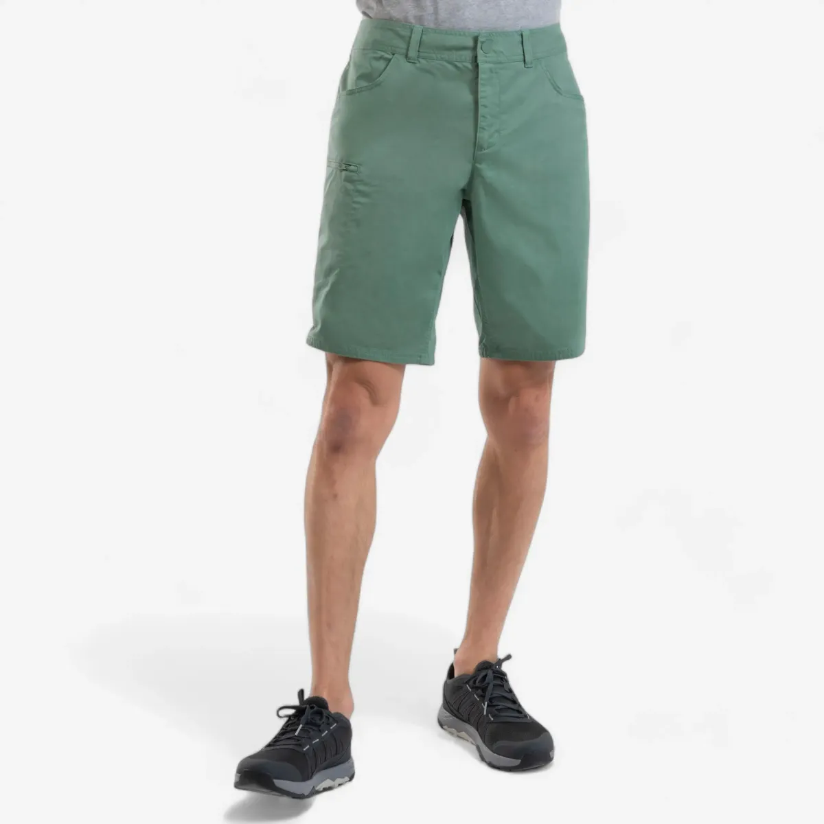 Braon muške bermude za pešačenje NH500