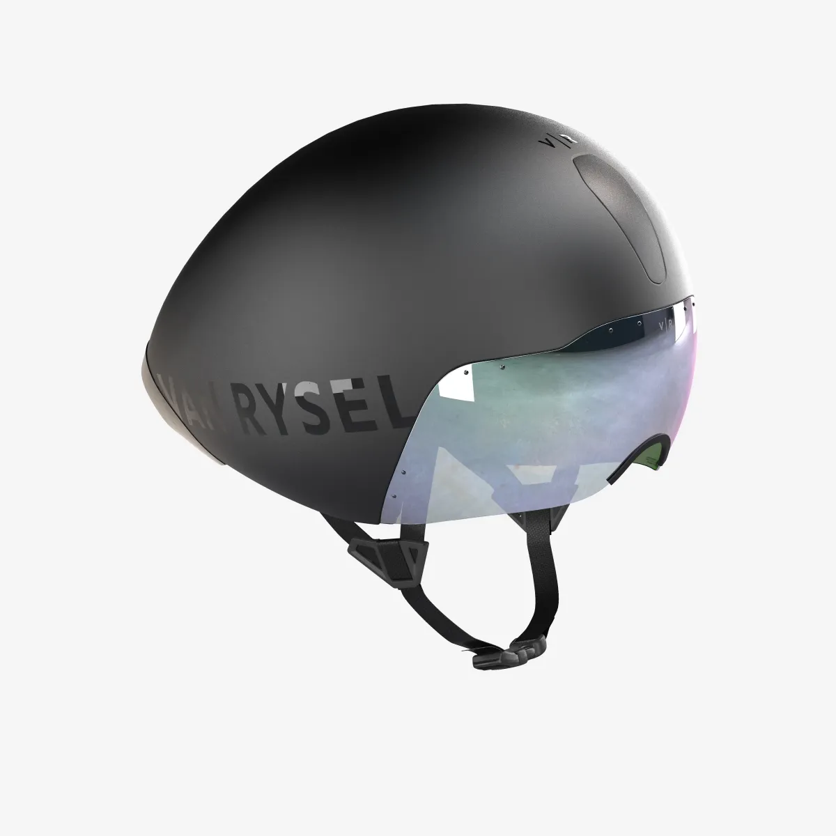 Crna kaciga za vremenske testove i triatlon XCR