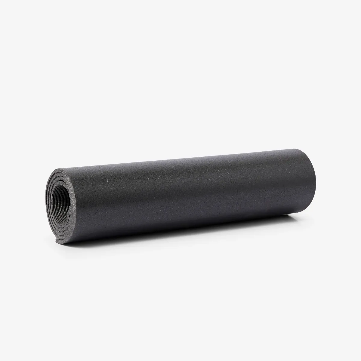 Crna prostirka za jogu 6,5 mm
