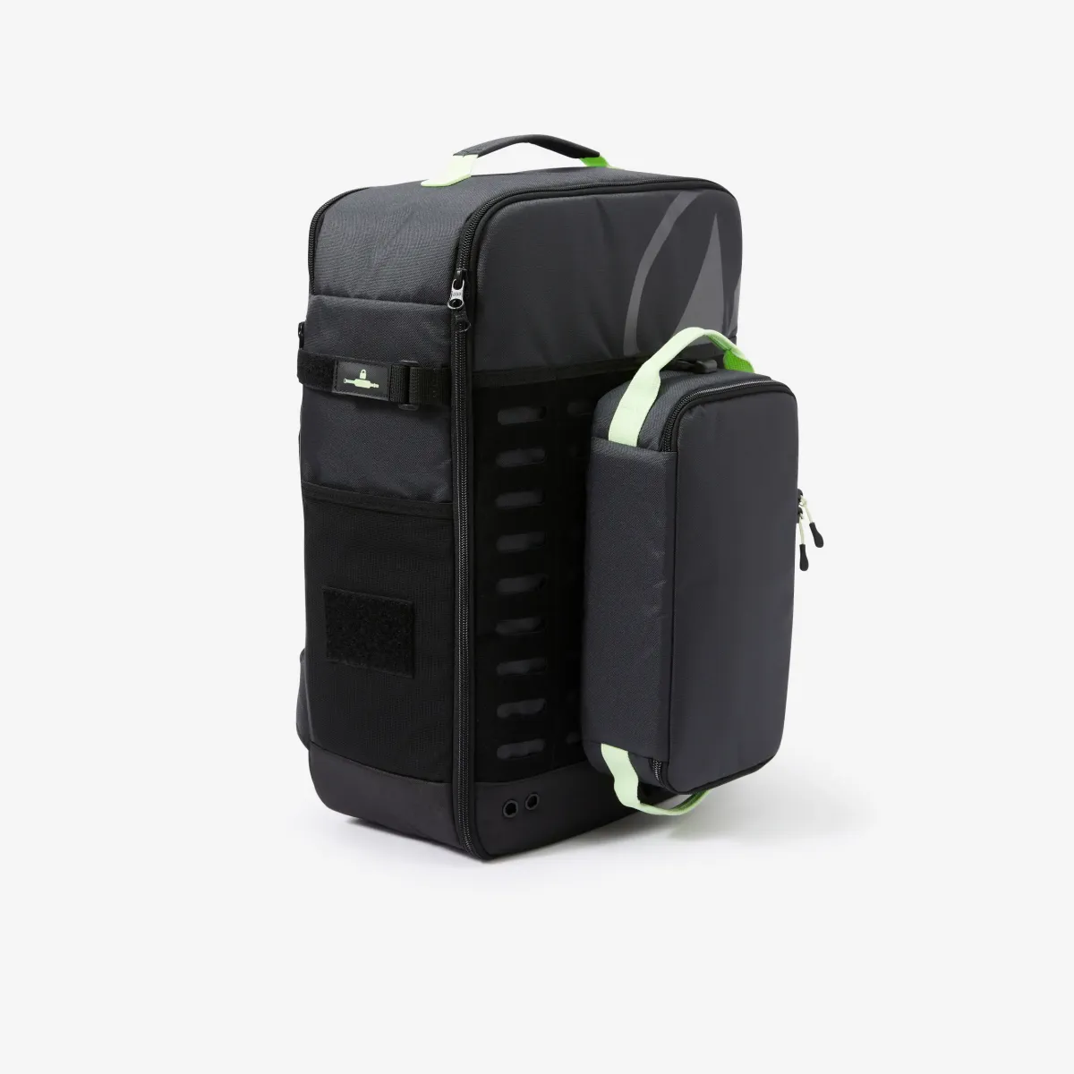 Crna torba za trening s tegovima i kros trening (30 l)