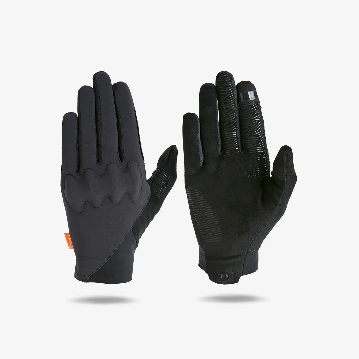 Crne zaštitne biciklističke rukavice D30®