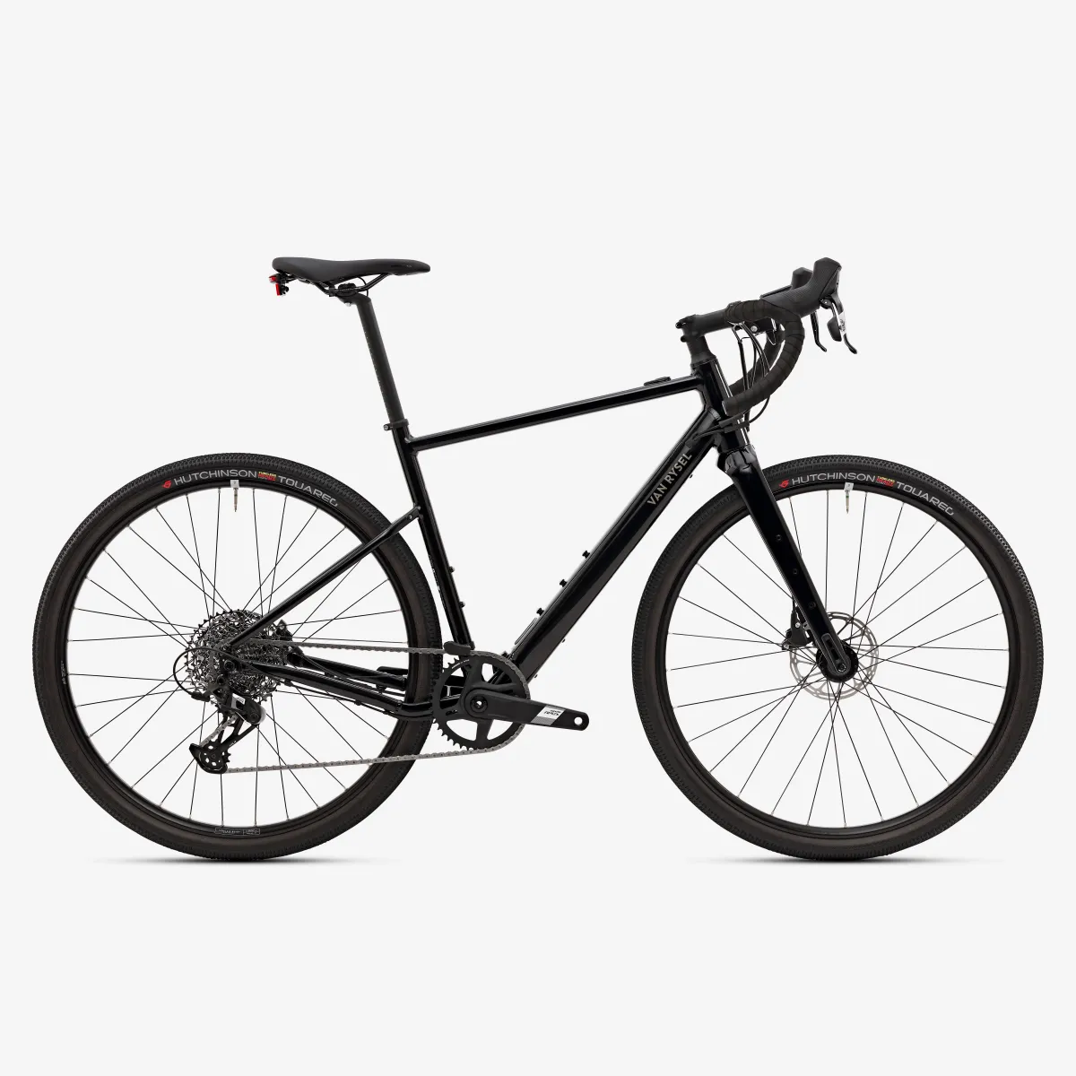 Crni električni gravel bicikl E-GRVL AF HD MAHLE X35 SRAM APEX 1x12