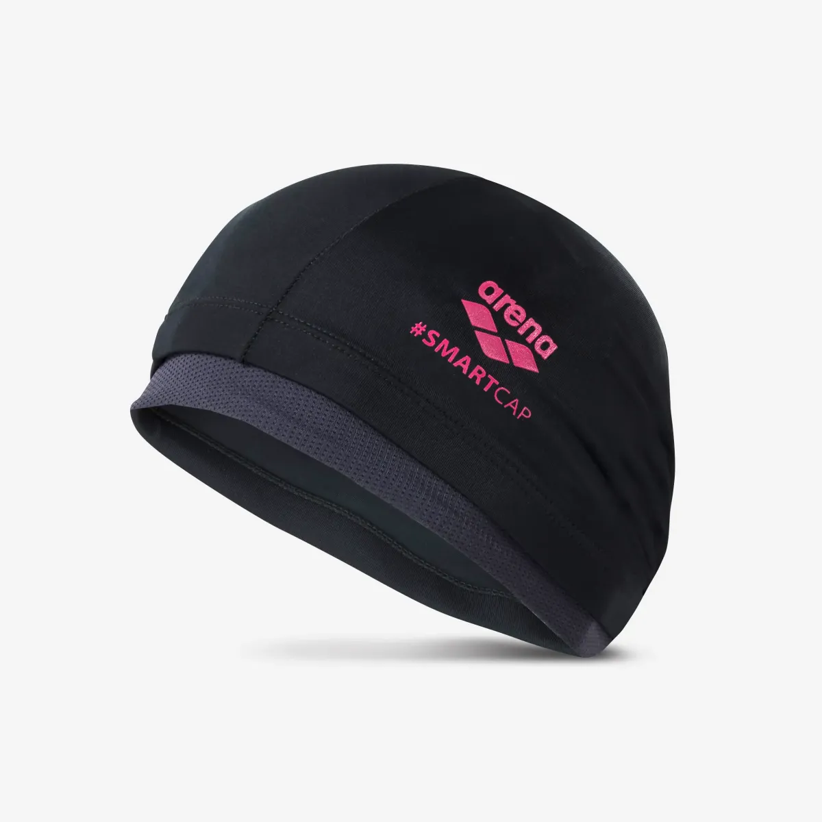 Crno-roze kapa za plivanje za dugu kosu ARENA SMARTCAP