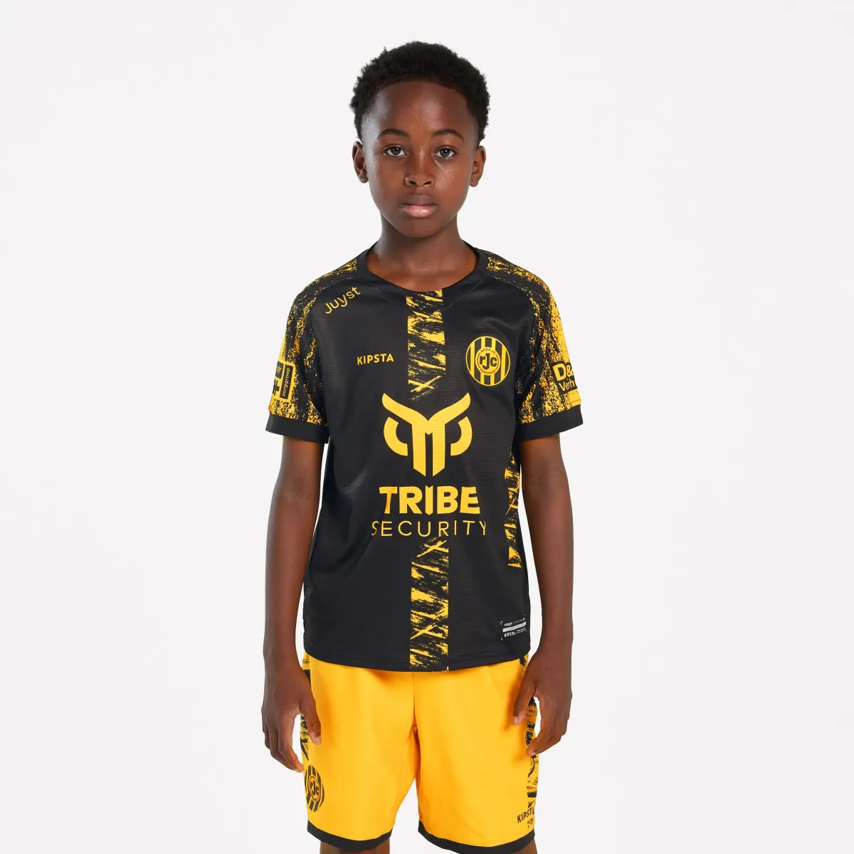 Crno-žuta dečja majica RODA JC AWAY 24/25