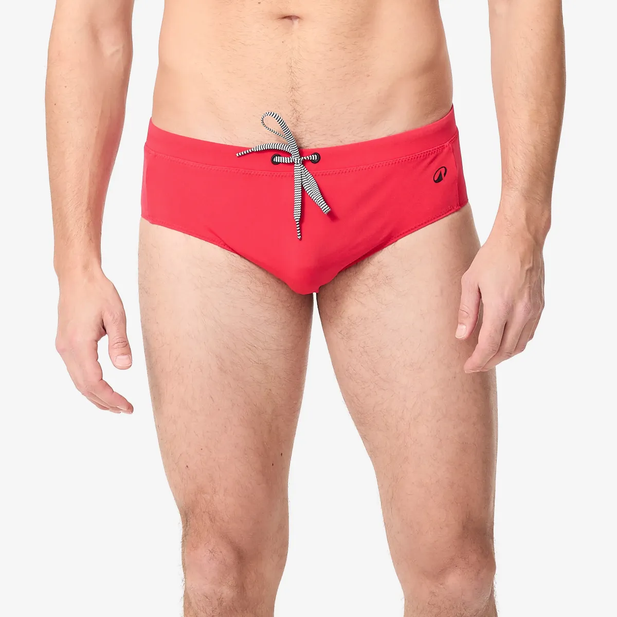 Crvene muške kupaće gaćice 100 PLUS