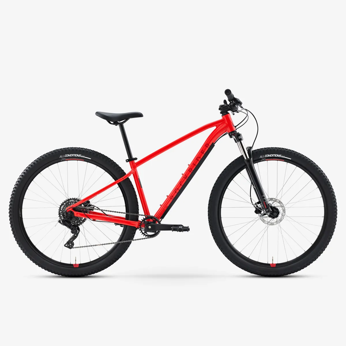 Crveni brdski bicikl TOURING 29" EXPLORE 500