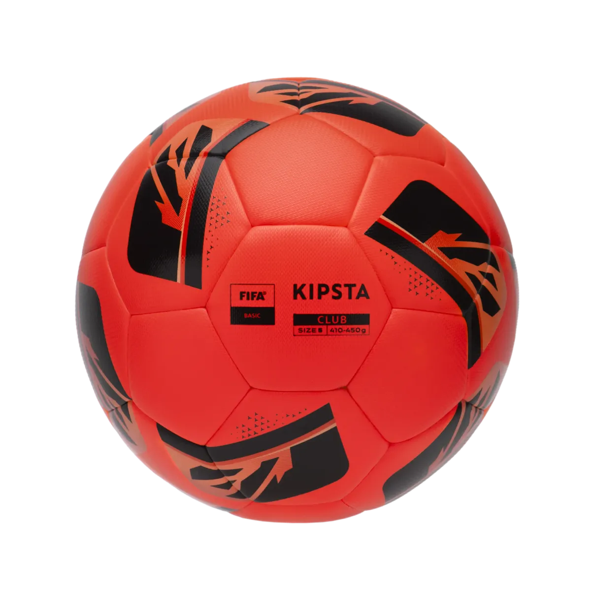 Crveno-bela lopta za fudbal HYBRID FIFA (veličina 5)