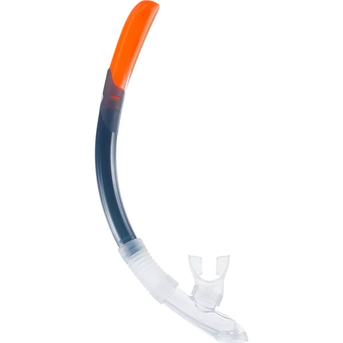 Disaljka za snorkeling s ventilom 100 siva