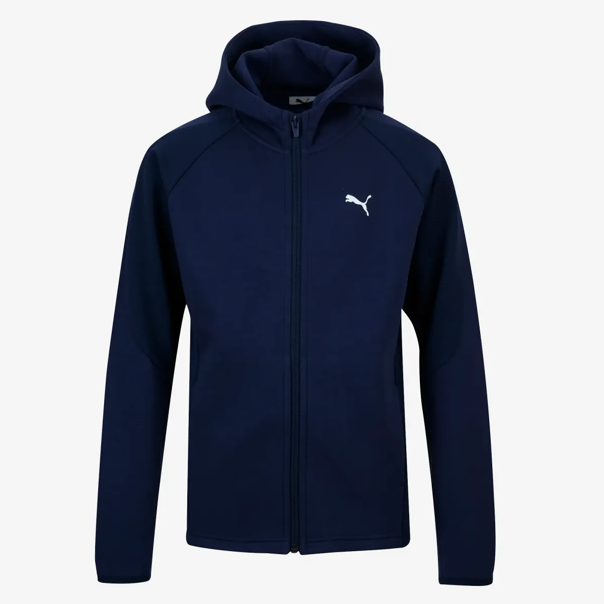 Dukserica sa rajsferšlusom i kapuljačom Active Jacket dečja teget