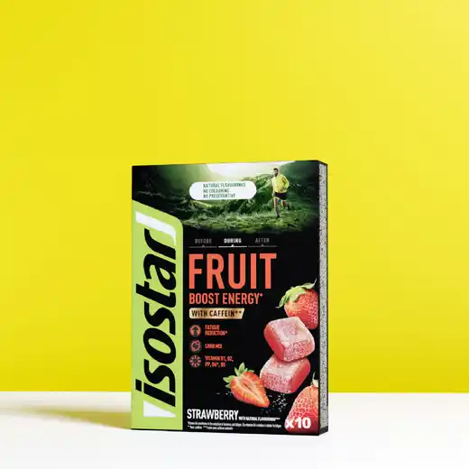 ENERGETSKI ŽELE FRUIT BOOST VOĆNI 10x10 g - JAGODA