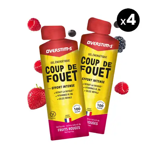 Energetski gel Overstims Citro razno bobičasto voće - 4 x 34 g