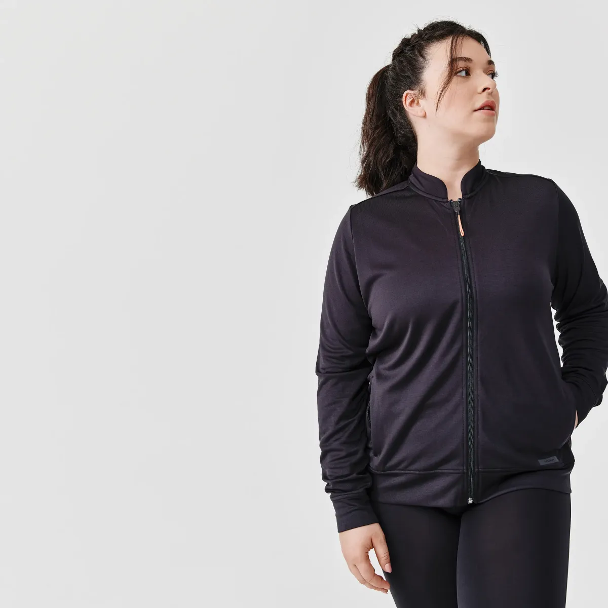 Ženska jakna za trčanje RUN DRY 100