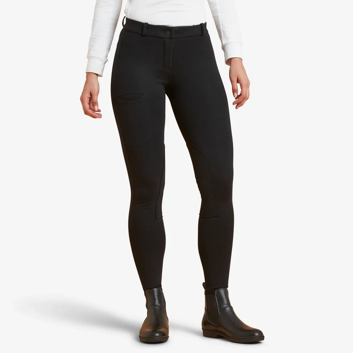 Ženske pantalone za jahanje 100