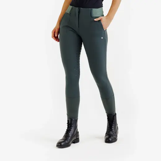 Ženske pantalone za jahanje 500 Be You