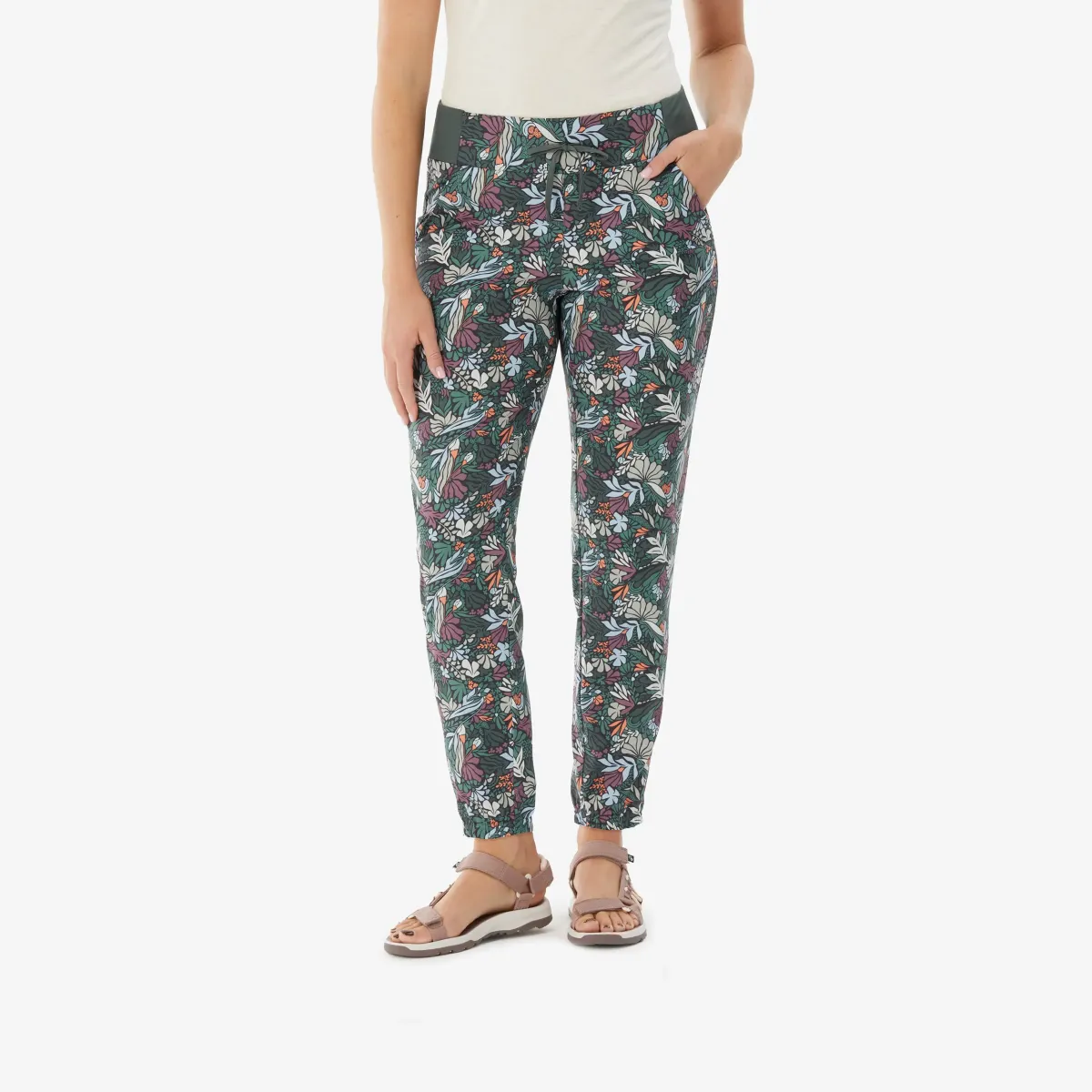 Ženske pantalone za planinarenje NH100