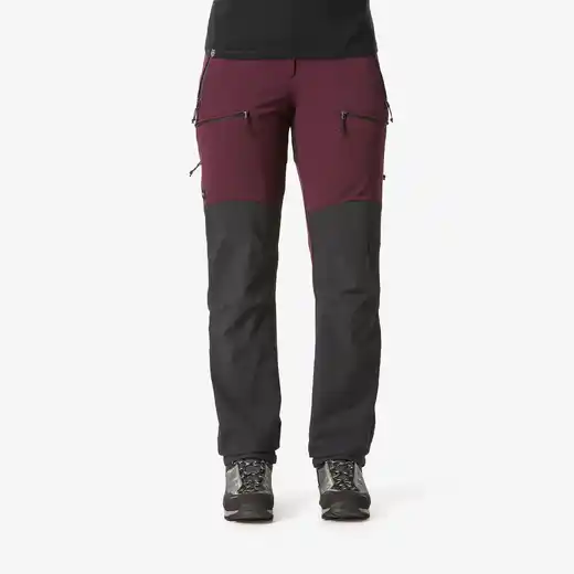 Ženske pantalone za planinarenje Wilder Plum